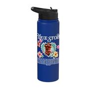 Shark Tale Shrimp True Story Stainless Steel Insulated Water Bottle