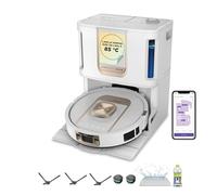 Shark ThermaCharged PowerDetect Aspirateur Robot, Wet & Dry, DirtDetect, FloorDetect, Nettoyage Autonome, EdgeDetect, Technologie NeverStuck, 3 Heures de Nettoyage continu. AV2920XEEUWH