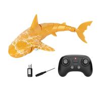 Shark Toy - Realistic Waterproof Remote Control Diving Shark Toy for Kids, Boys, Girls, and Children, Fun Birthday, Christmas, Beach, Pool, Outdoor, and Indoor Play, 5.91x3.54 inches