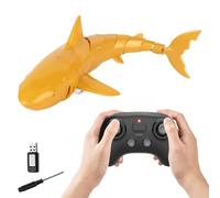 Shark Toy Realistic, Waterproof Remote Control, Diving Shark Toys with RC , Sharks Toy with Material, Kids Bath Pool Toys, Kid Boys Girls for Children Pool Outdoor Indoor
