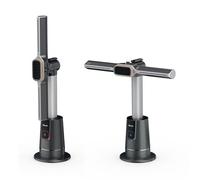 Shark TurboBlade Cool + Heat 2-en-1 Chauffage et ventilateur colonne sans pale, Telecomande, Multidirectionnel jusqu’à 20 mètres, 10 vitesses, Puissance 220W, Minuteur, Facile à nettoyer TH200EU