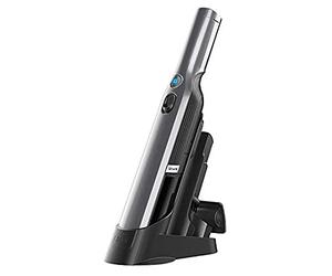 Shark WandVac 1.0 Aspirateur à main sans fil, petit et léger, Aspirateur à main puissant avec brosse/poignée et outils multi-surfaces, base de chargement, gris, WV200EU