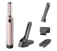 Shark WandVac Aspirateur à Main sans Fil, Embout pour Poils d’Animaux, Suceur Plat avec brossette intégrée, Base de Chargement, Couleur Rose, WV201EUPK