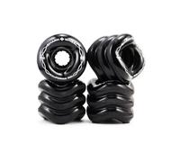 Shark Wheel Roue Skateboard - 60mm 78a California Roll - Couleur Noir