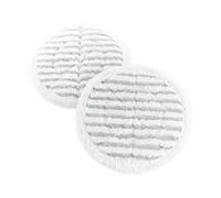 Shark XKITP6002UK, 2 x Microfibre Officielles pour Balai Steam & Scrub, Blanc, Taille Unique