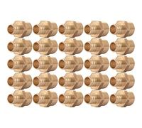 SharkBite UC134LF Lot de 25 adaptateurs mâles à sertir MNPT 3/4" en laiton pour tuyau PEX