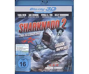 Sharknado 2 - The Second One - Shark Happens!: Blu-ray 3D + 2D