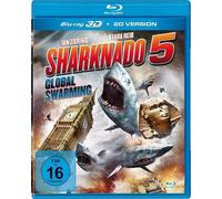 SHARKNADO 5-EARTH 0 (UNCUT FASSUNG) - REID,TARA/ZIERING,IAN 3D BLU-RAY NEUF