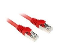 Sharkoon 0.25m Cat.6 S/FTP câble de réseau Rouge 0,25 m Cat6 S/FTP (S-STP)