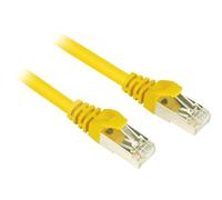 Sharkoon 1.5m Cat.6 S/FTP câble de réseau Jaune 1,5 m Cat6 S/FTP (S-STP)