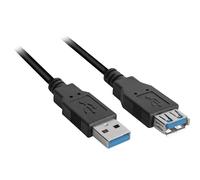 Sharkoon 4044951015696 Sharkoon Extension de câble USB 3.0 3,0m noir