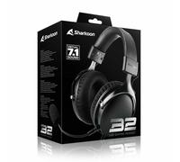 Sharkoon 4044951034192 Sharkoon Headset B2 Stereo Klinke schwarz