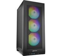 Sharkoon 4044951040520 Boîtier Sharkoon Rebel C20 RGB ITX 1xMetal noir