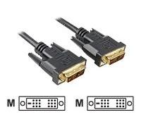 Sharkoon 5m DVI-D to DVI-D (18+1) câble DVI Noir