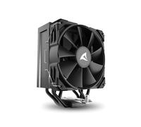 Sharkoon A40 Refroidisseur d'air CPU 12cm Noir - 500-1800 RPM, 121.55 m³/h, 2.9 mmH2O, TDP 230W, Supports Intel LGA1851/1700 & AMD AM5/AM4