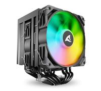 Sharkoon A60 noir, RVB, refroidisseur de processeur