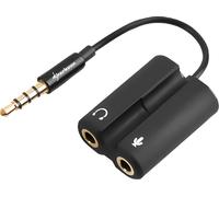 Sharkoon PMP35 - Adaptateur combiné audio TRRS pour casques de jeu (PS4 / Tablettes / Smartphones / Ordinateurs portables) noir