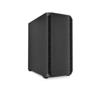 Sharkoon AK2 Midi Tower Noir - Boîtier PC ATX / micro ATX / Mini-ITX, 2x 3.5", 4x 2.5", 2x USB 3.2 Gen 1 Type-A, 1x USB 3.2 Gen 2 Type-C, 2x ventilateurs 120mm inclus