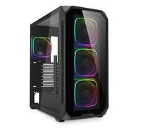 Sharkoon AK5G RGB Noir, boîtier PC ATX