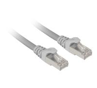 Sharkoon Câble de raccordement SFTP, RJ-45 Cat.7a (Gris, 10 mètres, Câble brut)