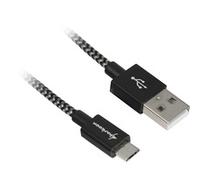 Sharkoon USB 2.0 USB-A > micro-USB B, Câble