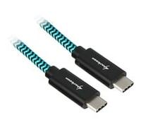 Sharkoon Câble USB 3.2, USB-C > USB-C