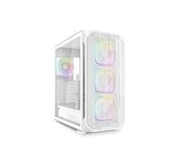 Sharkoon Case PC ATX Bianco con Vetro Temperato e Rete Frontale RGB AK5M