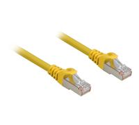 Sharkoon Cat.6a Sftp Câble De Réseau Jaune 0,5 M Cat6a S/ftp (s-stp)