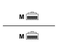 Sharkoon - Cordon de raccordement - RJ-45 (M) pour RJ-45 (M) - 3 m - SFTP - CAT 6 - noir G