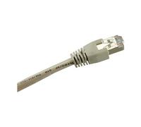Sharkoon - Cordon de raccordement - RJ-45 (M) pour RJ-45 (M) - 50 cm - SFTP - CAT 6 - démarré - gris