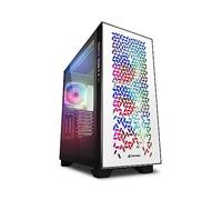 Sharkoon Elite Shark CA300H Boîtier PC Blanc