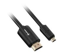 Sharkoon Câble HDMI mâle > micro HDMI mâle