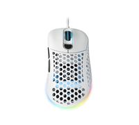 Sharkoon Light² 200 Souris Gaming Ambidextre Optique 16000 DPI USB Type-A 6 Boutons Programmables, Mémoire 64Ko, 1000Hz, 62g, Blanc