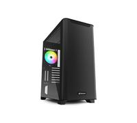 Sharkoon M30 RGB - Boîtier PC Full Tower ATX/E-ATX Noir - 1x120mm avant & arrière - Radiateur avant/haut 360mm - USB 3.2 Gen 2 Type-C