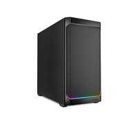 Sharkoon MK4 RGB Strip Micro Tower PC Noir : Micro ATX/Mini-ITX, 2x3.5", 3x2.5", 2x USB 3.2 Gen 1, 1x USB 3.2 Gen 2 Type-C, 2x120mm, RGB, 225x460x445mm