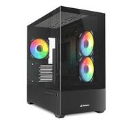 Sharkoon MK6 Boîtier PC RVB Micro-ATX Noir