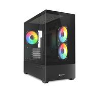 Sharkoon MK6 Boîtier PC RVB Micro-ATX Noir