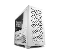 Sharkoon Boîtier Mini-Tour Micro-ATX MS-Z1000 avec panneau vitré (Blanc)