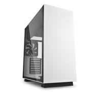 Sharkoon Pure Steel - Midi ATX Tower - PC - Acier - Verre trempé - Noir - Blanc - ATX,CEB,EATX, Sharkoon