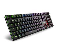 Sharkoon PureWriter RGB clavier Gaming USB AZERTY Français Noir