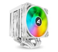 Sharkoon Refrigeración Aire Multisocket 120mm A60 RGB Blanco Dual Tower 260W PWM