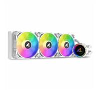 Sharkoon Refroidisseur liquide tout-en-un S90 RGB – 12 cm – Blanc