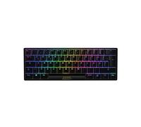 Sharkoon SGK50 S4 Clavier Gaming 60% QWERTZ Allemand USB, Switches Kailh Red, Rétroéclairage RGB, N-Key Rollover, Mémoire 32KB