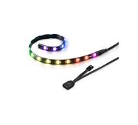 Sharkoon SHARK Blades RGB Bande LED Universelle 360mm, 18 LEDs RGB 5050 adressables, 5V, Connecteurs 3-Pin & 4-Pin, Compatible Asus Aura Sync, MSI Mystic Light Sync, Gigabyte Fusion