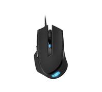 Sharkoon SHARK Force II - Souris Gaming Optique USB Type-A 4200 DPI, 6 Boutons Programmables, Rétroéclairage LED, 1000Hz, Noir