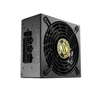 Sharkoon SilentStorm SFX Gold 500W - Alimentation SFX-L Modulaire, Certification 80+ Gold, Ventilateur 120mm, Protections Multiples, ATX via Adaptateur