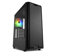 Sharkoon Boîtier Moyen Tour ATX SK3 RGB – Panneau vitré – Noir