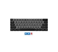 Sharkoon SKILLER SAC20 S4 : Jeu de 61 Capuchons de Clavier QWERTY pour SKILLER SGK50 S4 avec Extracteur de Capuchon