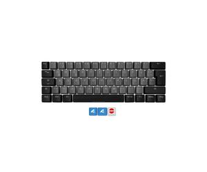 Sharkoon SKILLER SAC20 S4 - Jeu de 62 Capuchons de Clavier QWERTZ Allemand pour SKILLER SGK50 S4 avec Extracteur de Touches