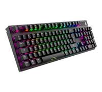 Sharkoon SKILLER SGK20 Brown clavier Gaming USB QWERTZ Allemand Noir